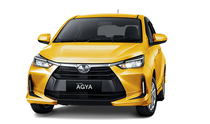 All-New-Agya-2023-yellow - Toyota Palembang